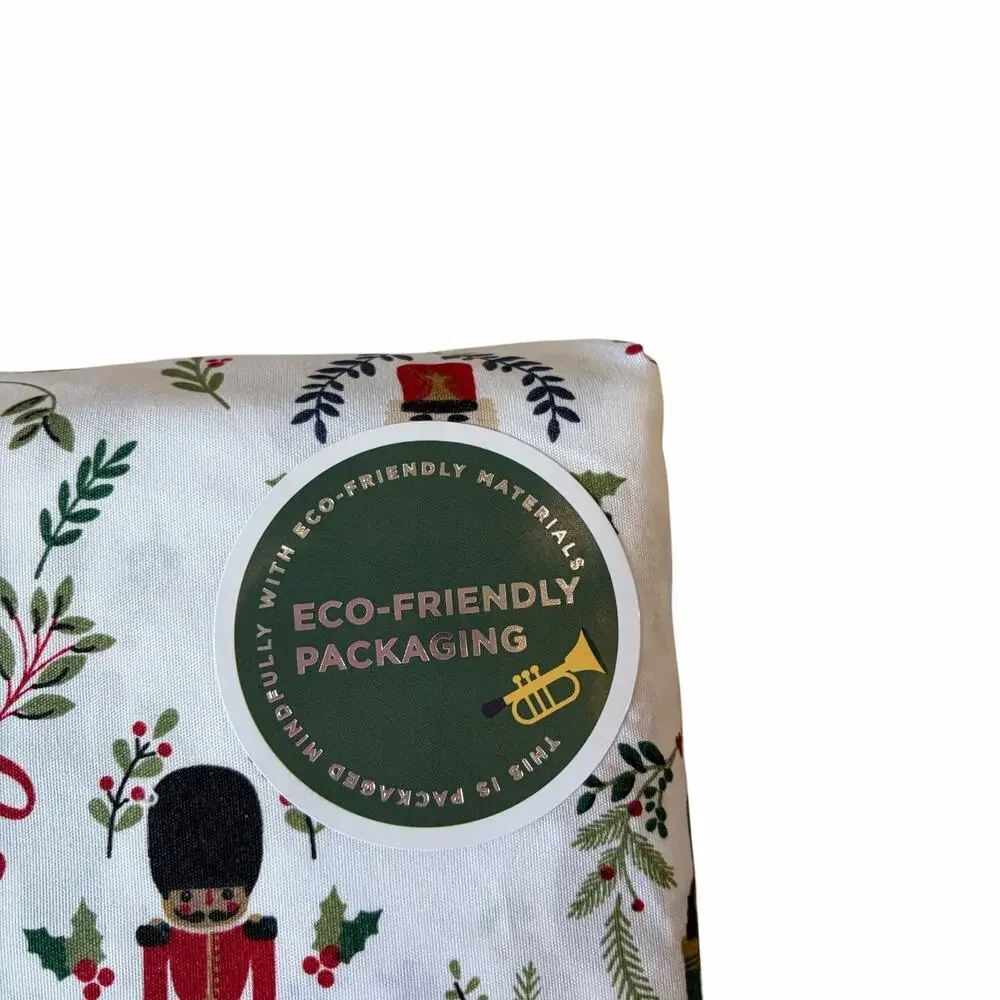 Envogue FULL Nutcracker Sheet Set 4pc Christmas Holiday Bedding New